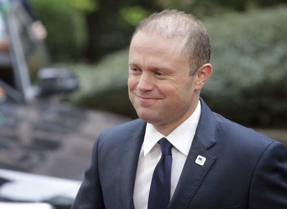  Malta's Prime Minister Joseph Muscat