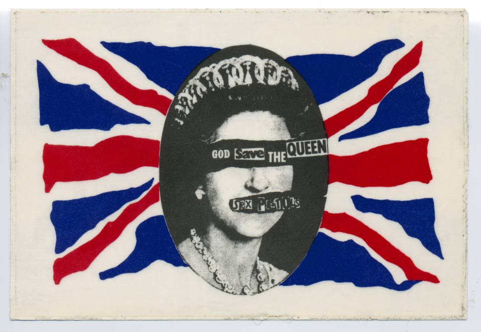 God Save The Queen Sticker