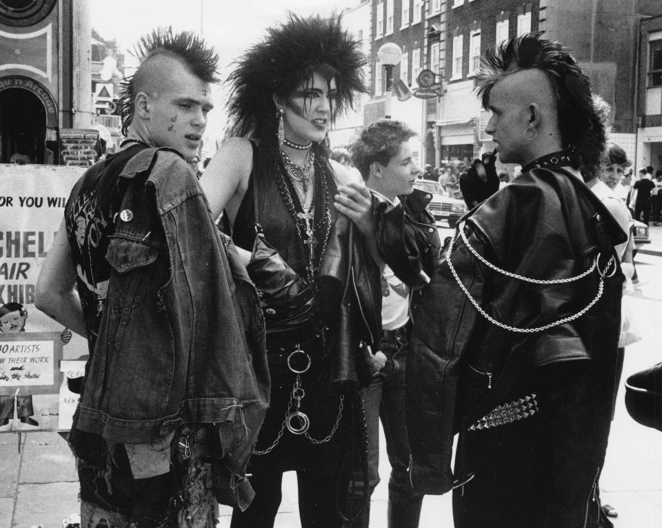  Chains were a fashion staple for many punks