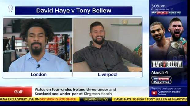 Haye vs Bellew