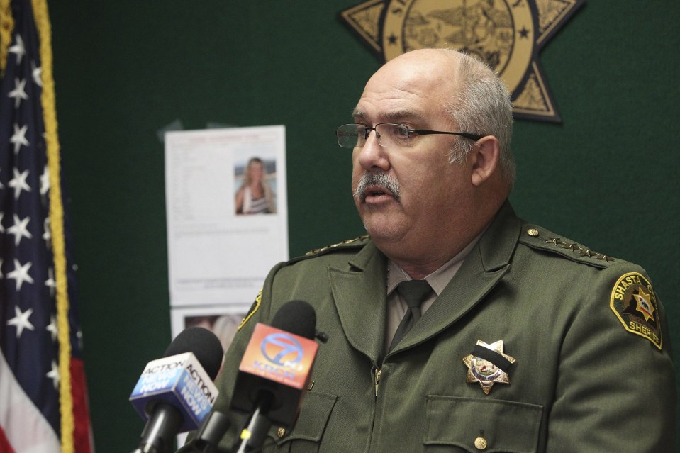 Sheriff Tom Bosenko said authorities were still investigating the disappearance of the California mum