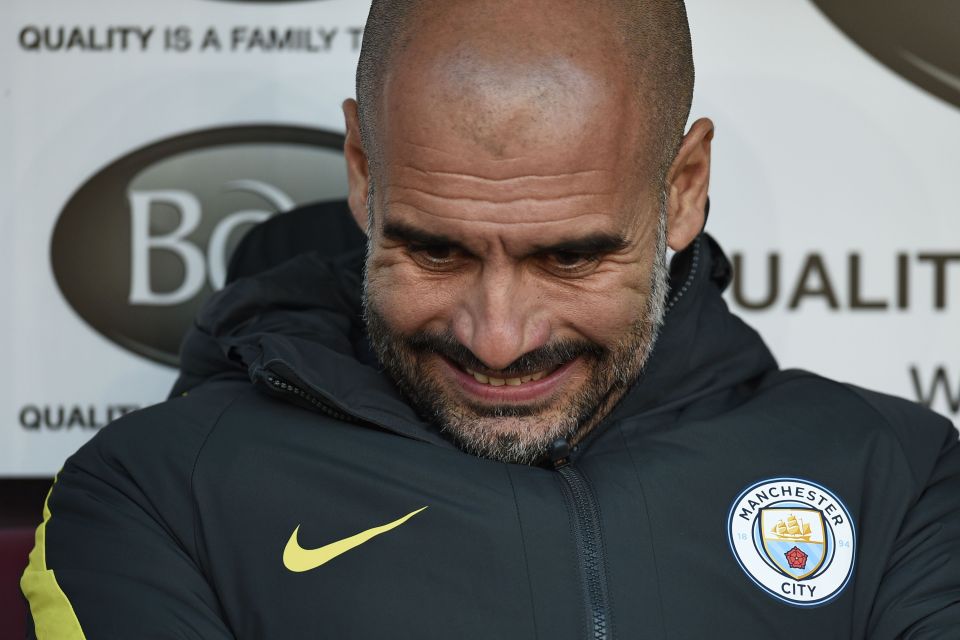 Pep Guardiola's Man City are currently favourites for the title