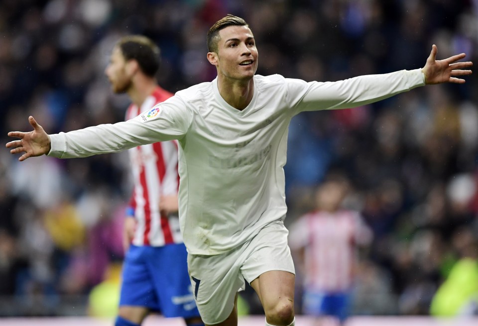 Ronaldo celebrates his second