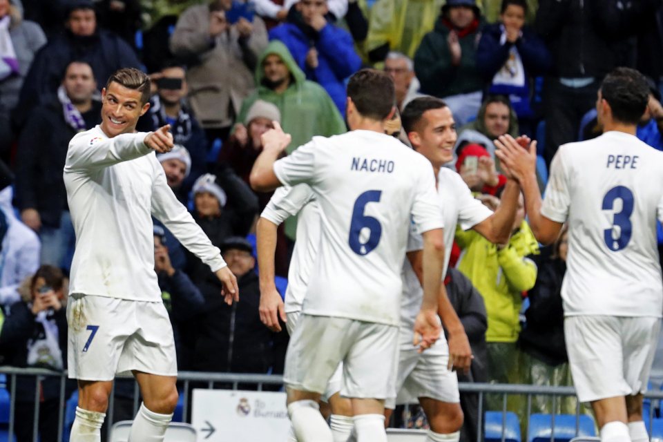 Ronaldo celebrates his second