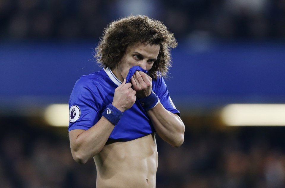 Football Soccer Britain - Chelsea v Tottenham Hotspur - Premier League - Stamford Bridge - 26/11/16 Chelsea's David Luiz Action Images via Reuters / Matthew Childs Livepic EDITORIAL USE ONLY. No use with unauthorized audio, video, data, fixture lists, club/league logos or "live" services. Online in-match use limited to 45 images, no video emulation. No use in betting, games or single club/league/player publications. Please contact your account representative for further details.