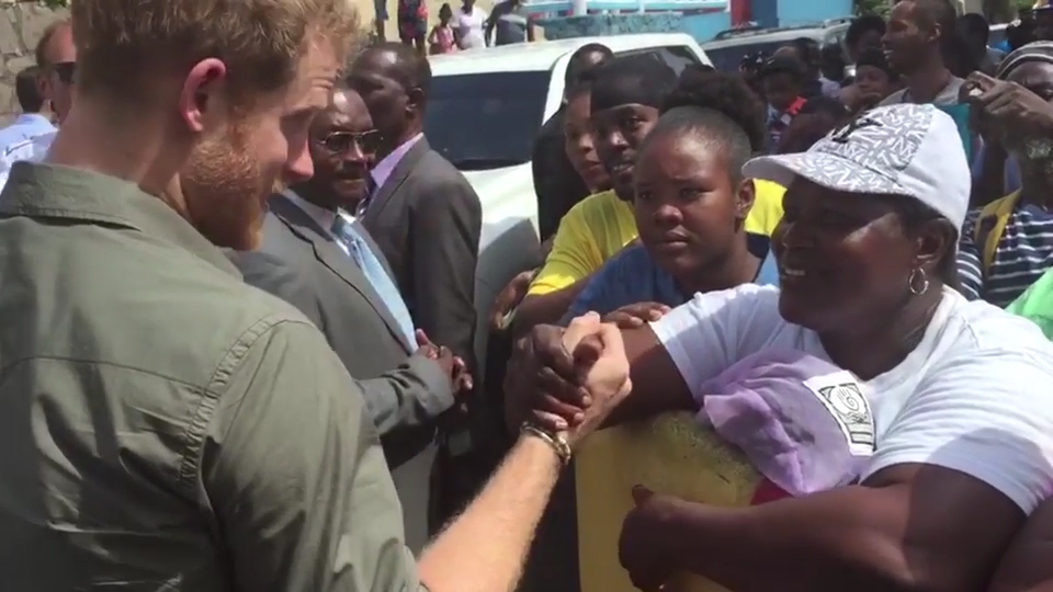  Love at first sight ... Avis Collis told Harry, 'I love you' the moment she met him