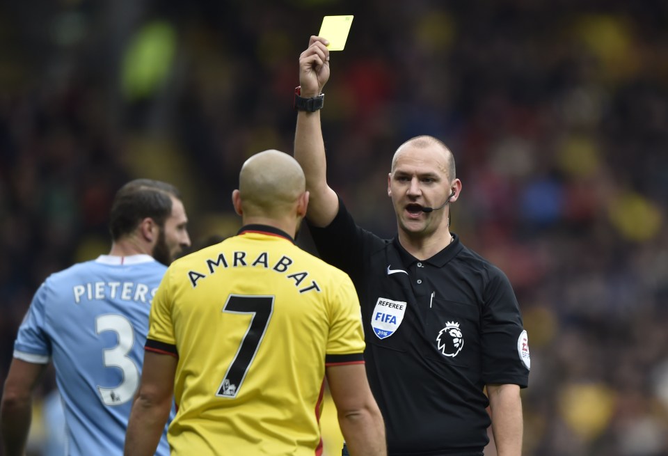 Bobby Madley provoked the fury of Mazzarri and the Watford team