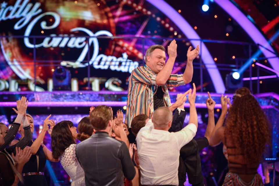  Ed was voted out of the competition on Sunday after being in the dance-off with Judge Rinder