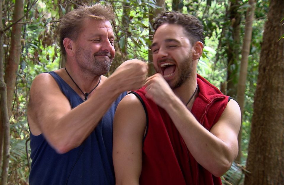 Despite having appeared hostile to each other in the run-up to the task, Martin and Adam united in the face of an unpalatable challenge