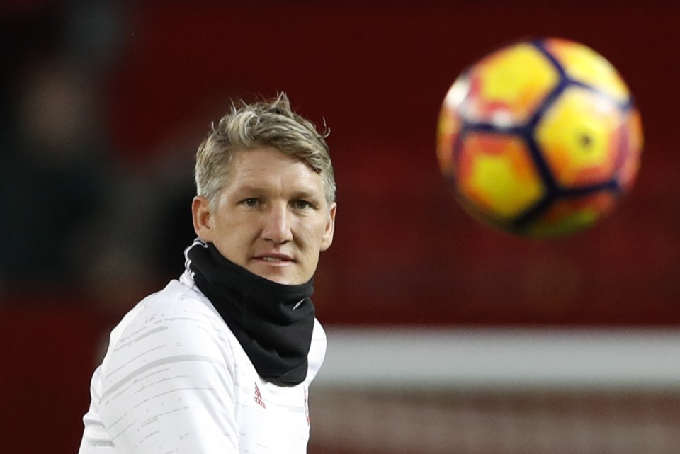 Bayern are unhappy with United's treatment of club legend Bastian Schweinsteiger