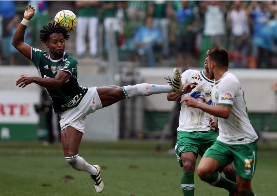 Football Soccer - Brazilian championship - Palmeiras v Chapecoense