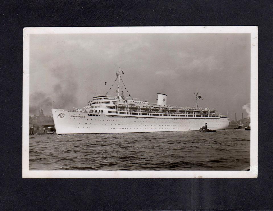  Hitler's MV Wilhelm Gustloff refugee ship was carrying 10,600 passengers and the gold bars, thought to be worth £100 million today when it was torpedoed by Soviet forces