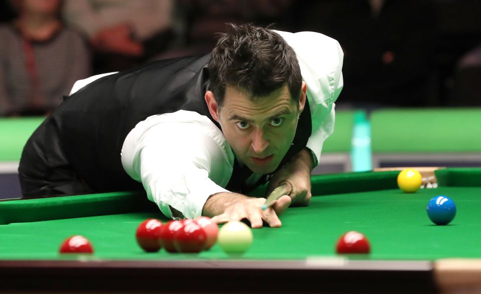  O'Sullivan is a five-time world snooker champion