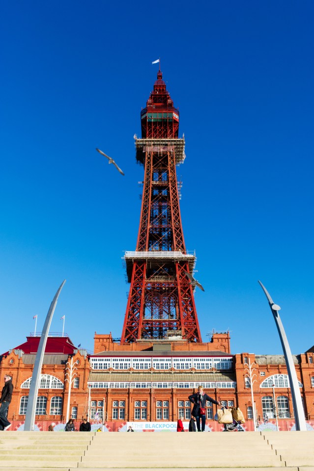 One episode will broadcast from the top of Blackpool Tower