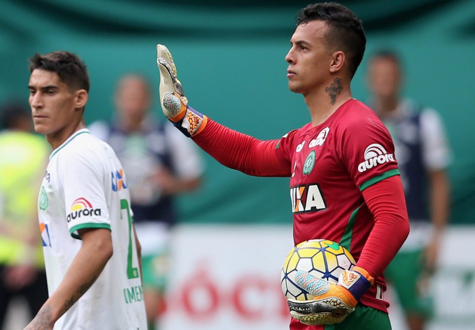 FILE: Chapecoense goalkeepers Danilo and Follmann named as survivors of Colombia plane crash