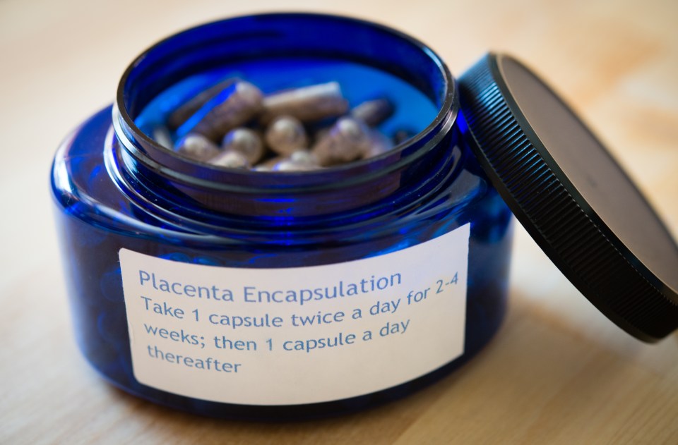 Opinions on taking placenta pills are mixed - with some doubting the health benefits behind the practice