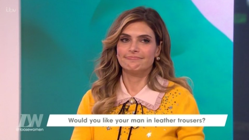 The Loose Women presenter was quick to blame 'drugs'