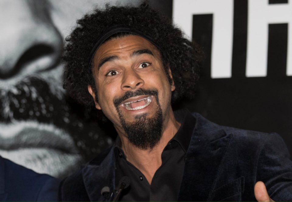  Haye launched into Bellew...then swore live on camera