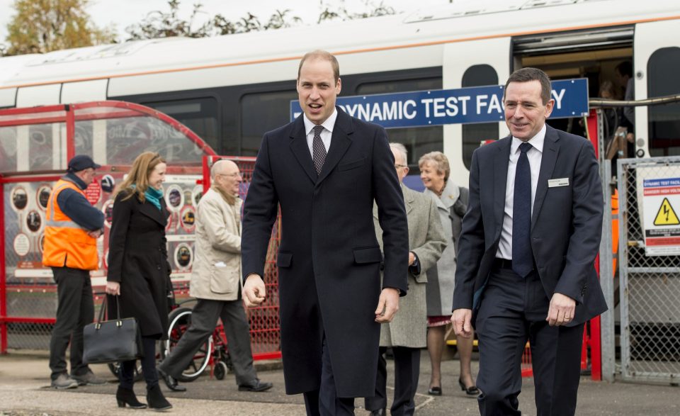  Leaving the Bombardier Works, the Duke made his way over to his second engagement at the Derbyshire Rolls Royce factory