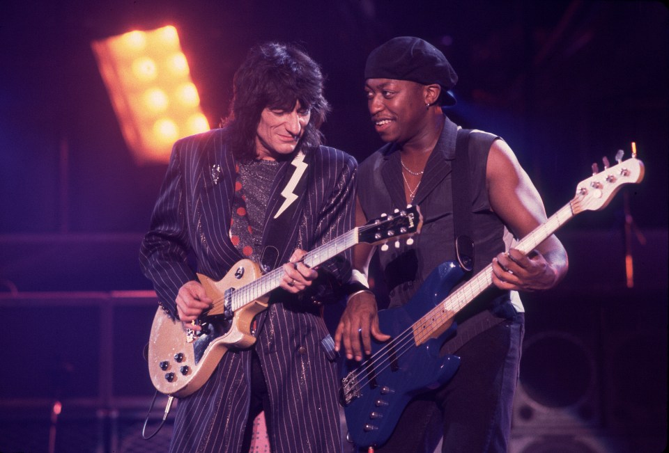  Darryl Jones has performed with The Rolling Stones for decades