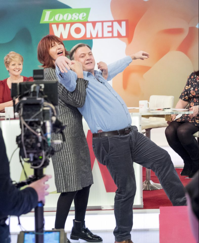 Ed Balls showed off his dancing skills