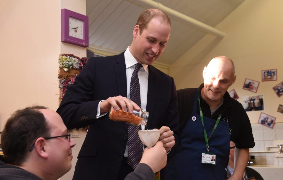  The Prince took some time out of his day to visit Padley Development Centre, which delivers services to people with complex needs, including homelessness, mental health issues, learning disabilities or drug and alcohol addiction