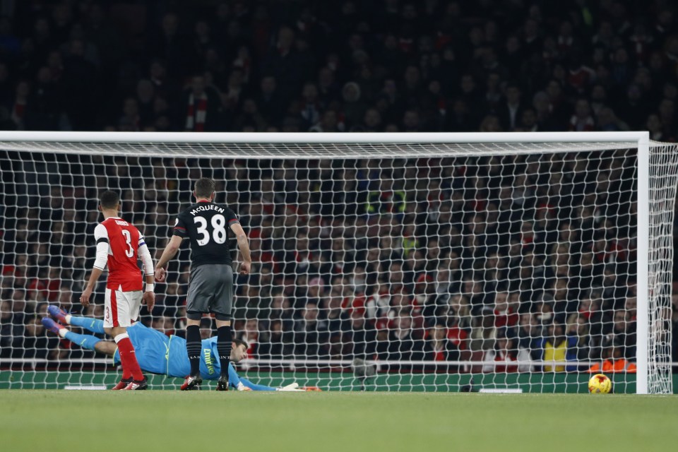 Bertrand scores Southampton's second