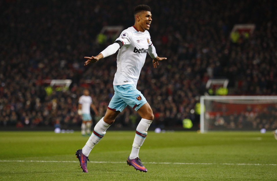 Former Manchester United academy graduate Ashley Fletcher equalised in front of the Stretford End