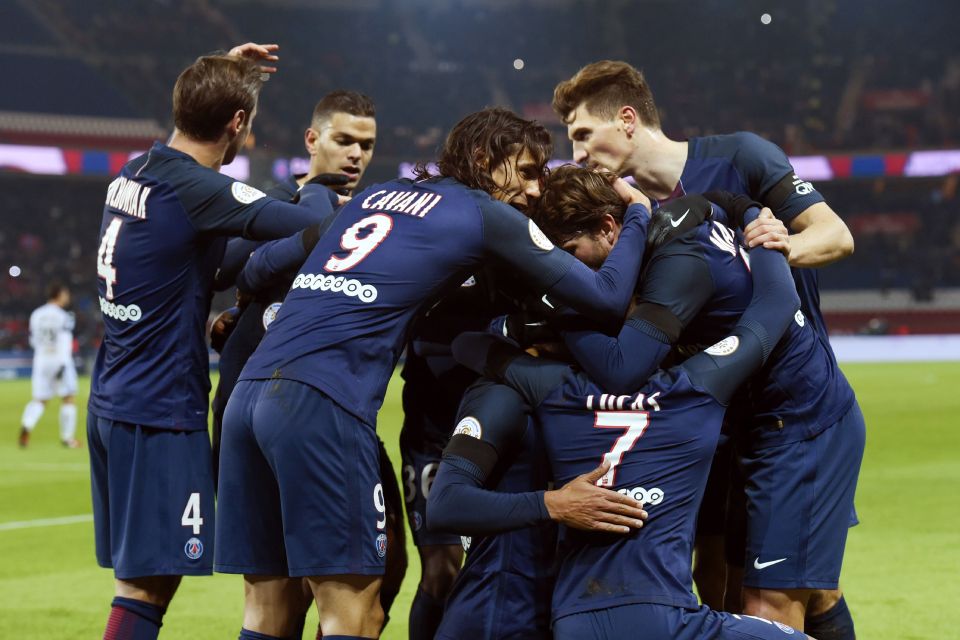 PSG's win saw them move within a point of leaders Nice