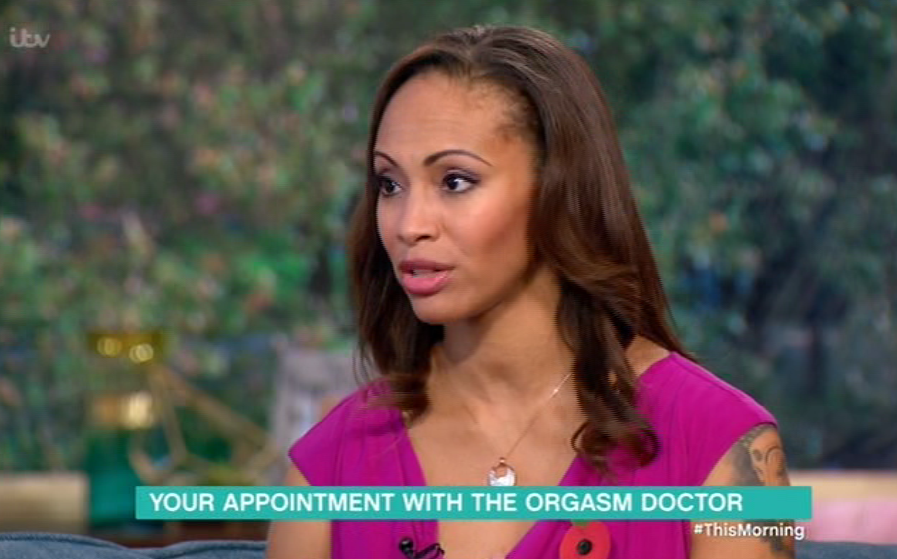  Sex Expert Andrea Pennington revealed all about orgasms live on This Morning