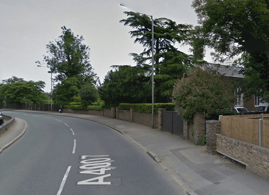  The woman was attacked as she walked down an alleyway off St John's Road, Uxbridge