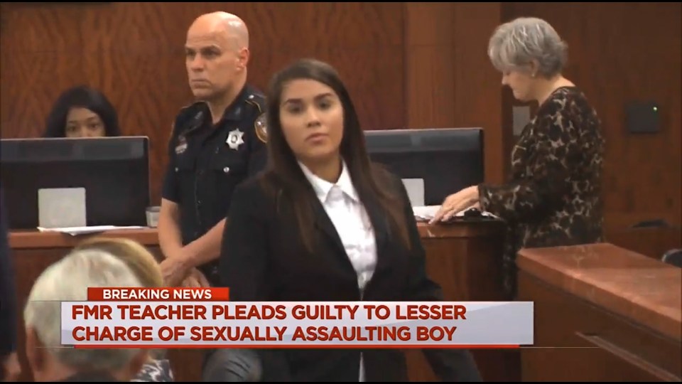 Teacher who got pregnant by 13-year-old had sex on 'daily basis' found guilty 