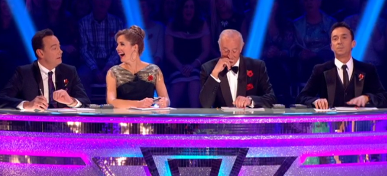  The judges were wowed by Danny's saucy dance moves