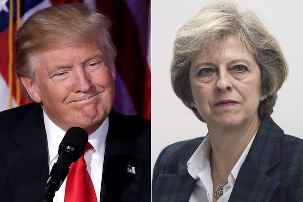 Theresa May wants to be Donald's pal too