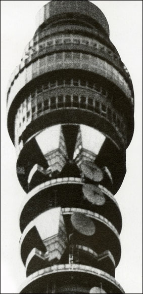  London’s Post Office Tower opened in 1965