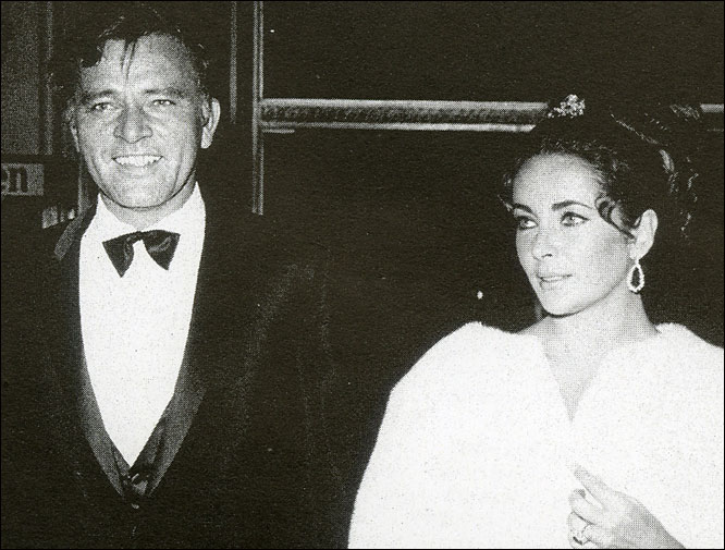  Richard Burton and Elizabeth Taylor married twice, the first time in 1964