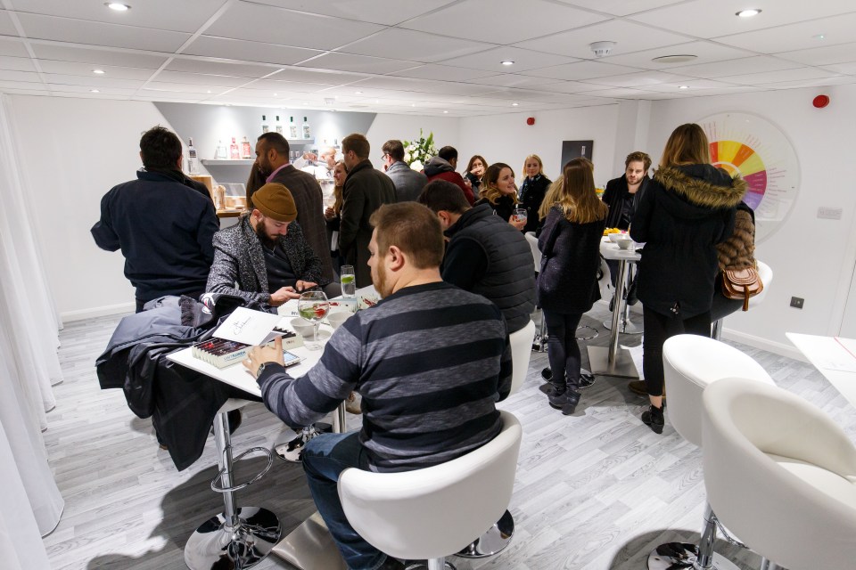 The Clubhouse gin bar was packed for the Fulham vs Reading game last week