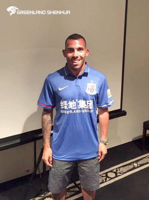 Carlos Tevez Shanghai Shenhua