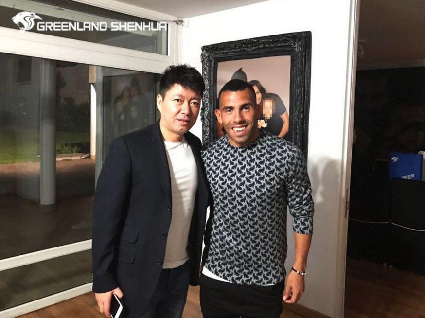 Carlos Tevez Shanghai Shenhua