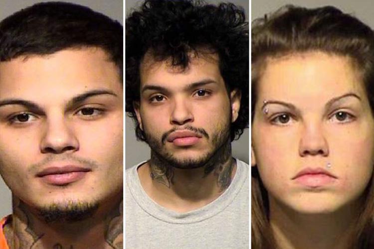  Devin Katzfey (left), 20, his brother Branden (middle), 19, and Sarah Zakzesky (right), 20, have been charged with first-degree reckless homicide