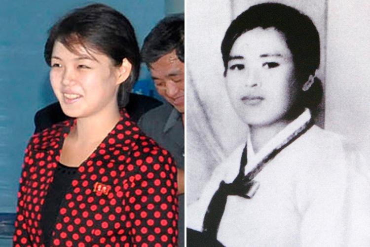  Uncanny...Kim Jong-un's missus is a dead ringer for his gran