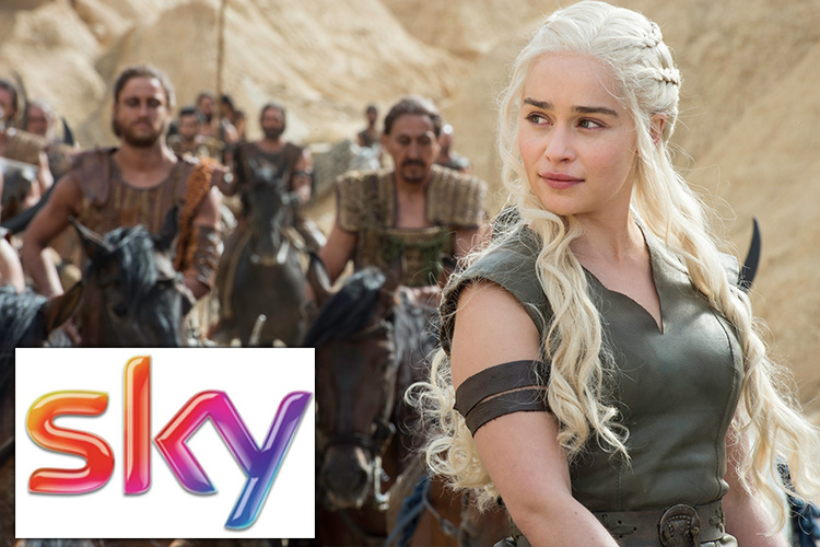  Sky airs the TV fave Game Of Thrones which is set to return for its penultimate season this summer