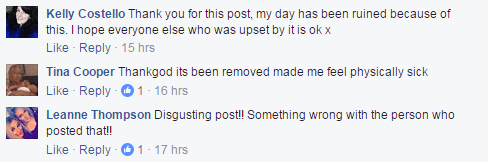  The post affected many of the visitors to the page as they were shocked to read about the apparent death