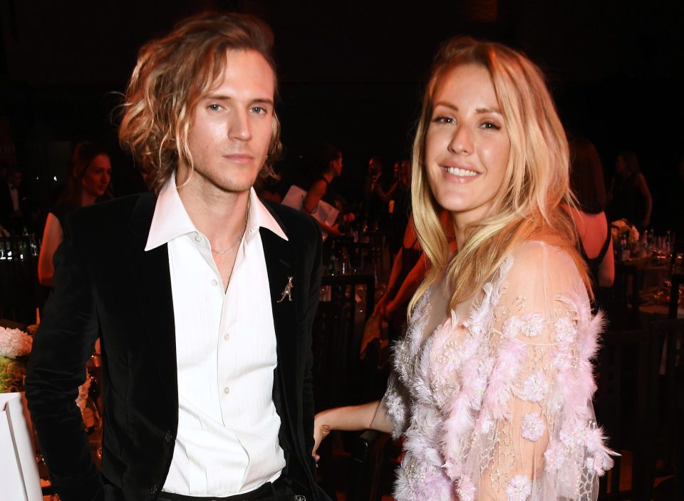 Dougie Poynter and Ellie Goulding 