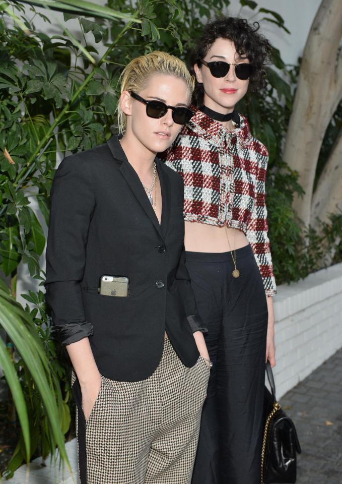 Annie Clark (St. Vincent) and Kristen Stewart