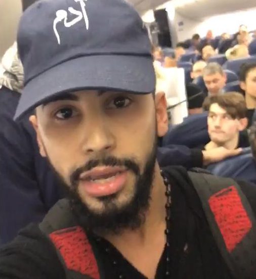 Adam Saleh was escorted off a Delta flight this afternoon