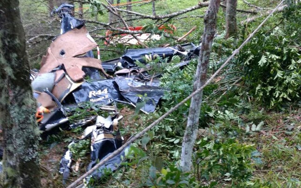 The bride's brother along with the pregnant wedding photographer and the pilot were all killed in the horror crash 