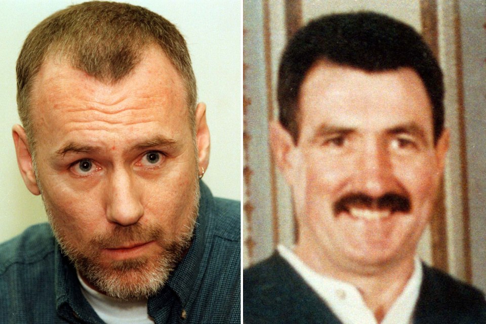 IRA Maze jail leader Padraic Wilson and killer Seamus Dillon