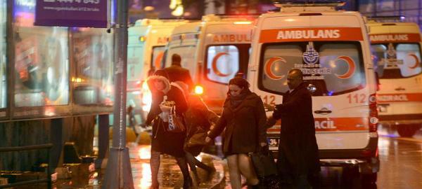  A total of 39 revellers and security staff died in the attack