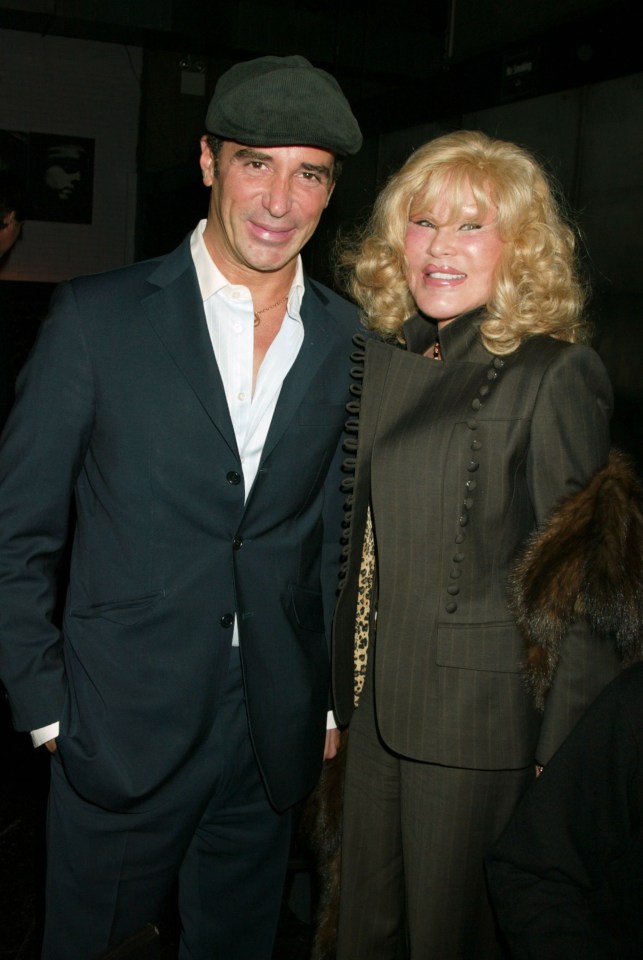 Lloyd Klein and Jocelyne Wildenstein during People Magazine Presents Tapestry of Entertainers Coming Together to Benefit the Drama Dept. at Lot 61 in New York City, New York, United States. ***Exclusive*** (Photo by Gregory Pace/FilmMagic)